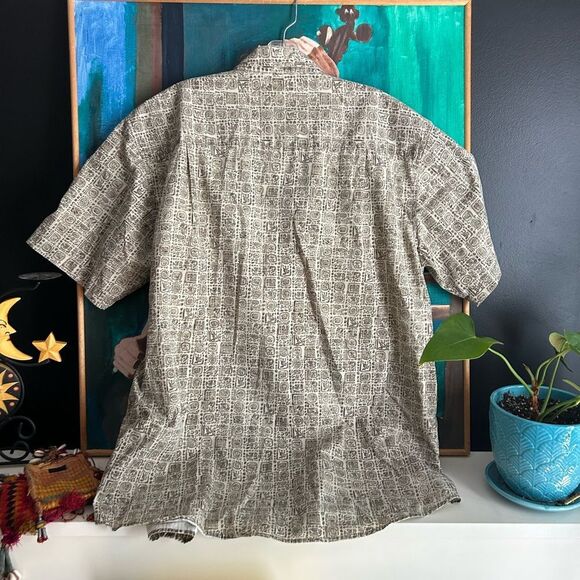 Arnold Palmer Casual Button-Down Shirt in Earthy Tones L - Picture 11 of 16